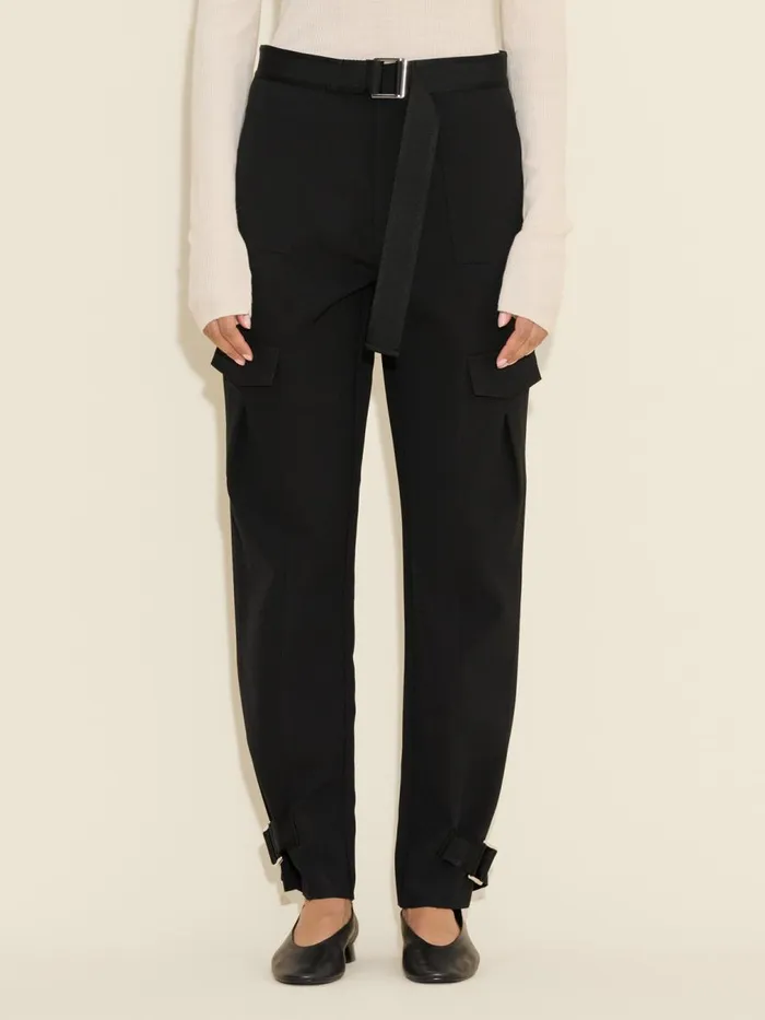 Trousers and Shorts Women Holzweiler Skunk Trouser Black