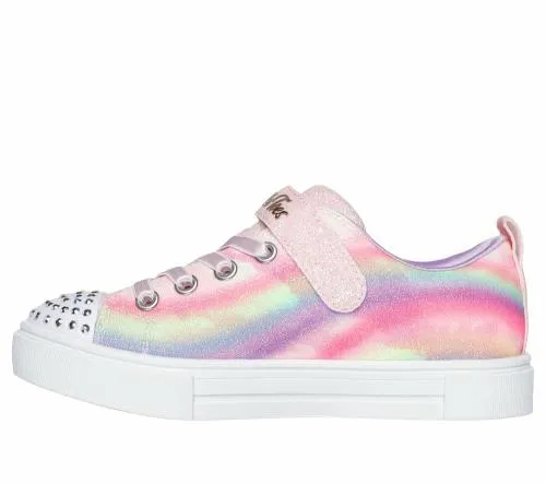 Twinkle Toes Twinkle Sparks 8211 Ombre Love Light Pink Kids SKECHERS Kids UK Sizes 9525