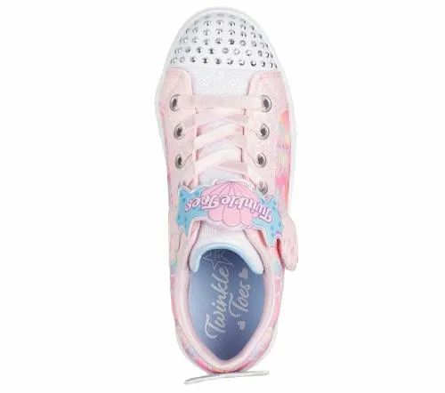 Twinkle Toes Twinkle Sparks 8211 Underwater Magic Light Pink Kids SKECHERS Kids UK Sizes 9525