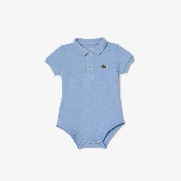 Underwear and Socks Kids Lacoste Babies039 Organic Cotton Piqu Onesie Box Set Blue Fts