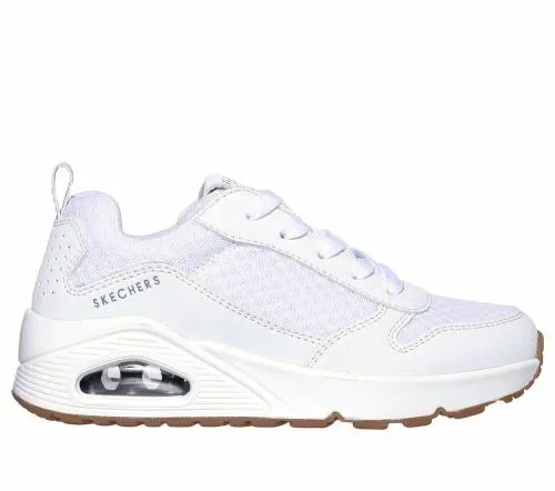 Uno 8211 Powex White Kids SKECHERS Big Kids UK Sizes 36