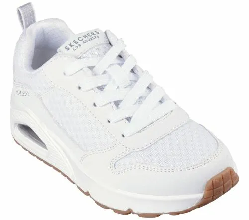 Uno 8211 Powex White Kids SKECHERS Big Kids UK Sizes 36