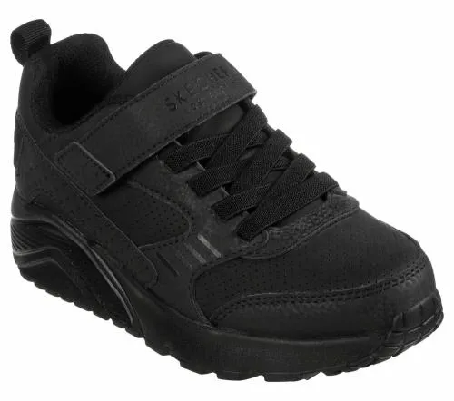 Uno Lite 8211 Donex Black Kids SKECHERS Kids UK Sizes 9525