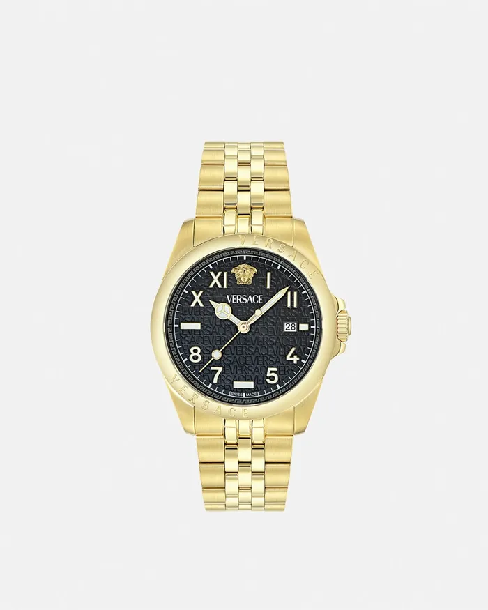 Watches Men Versace Anteo Watch Gold