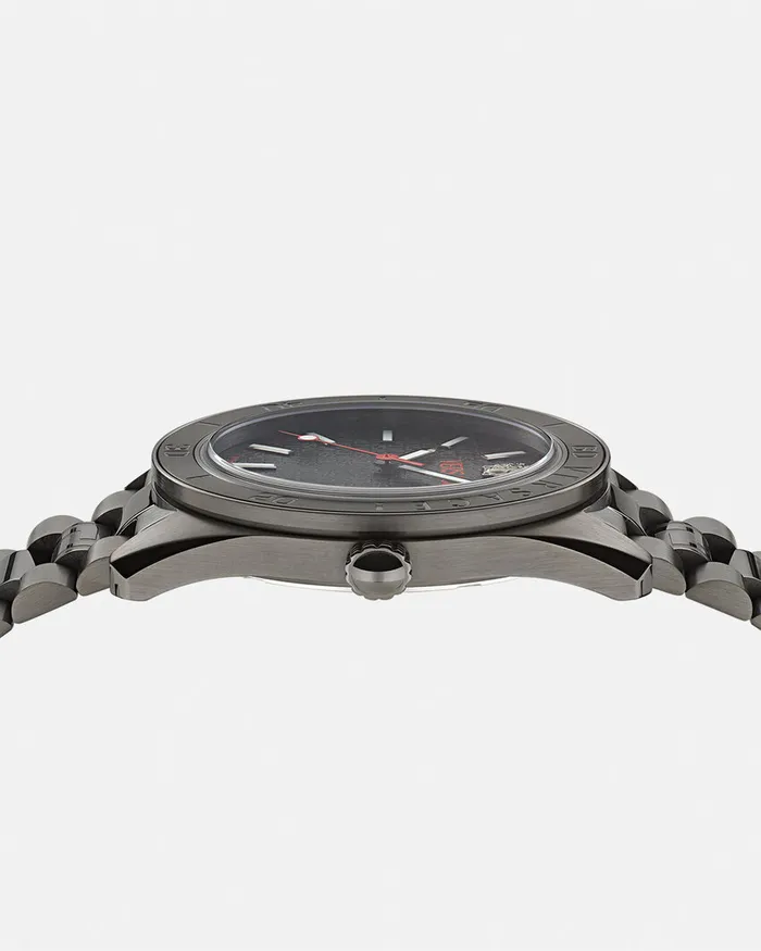 Watches Men Versace VDome Watch Black