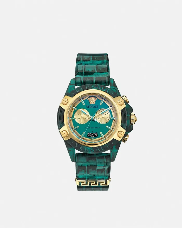 Watches WomenMen Versace Icon Active Watch Greengold