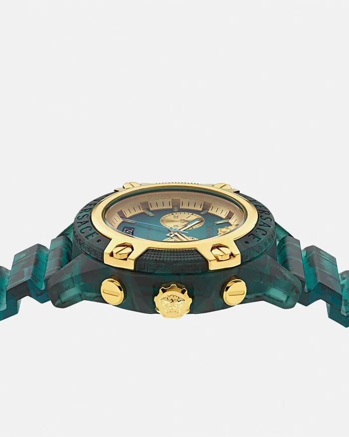 Watches WomenMen Versace Icon Active Watch Greengold