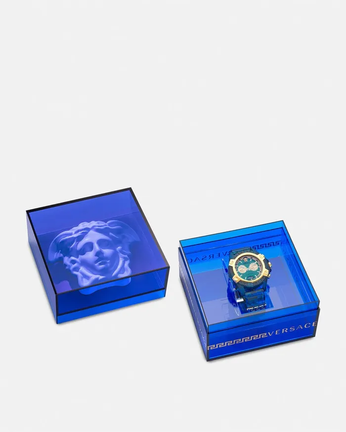 Watches WomenMen Versace Icon Active Watch Greengold