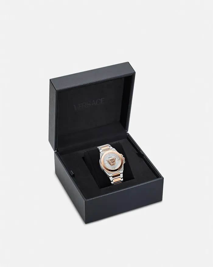 Watches Women Versace Hera Watch Goldsilver