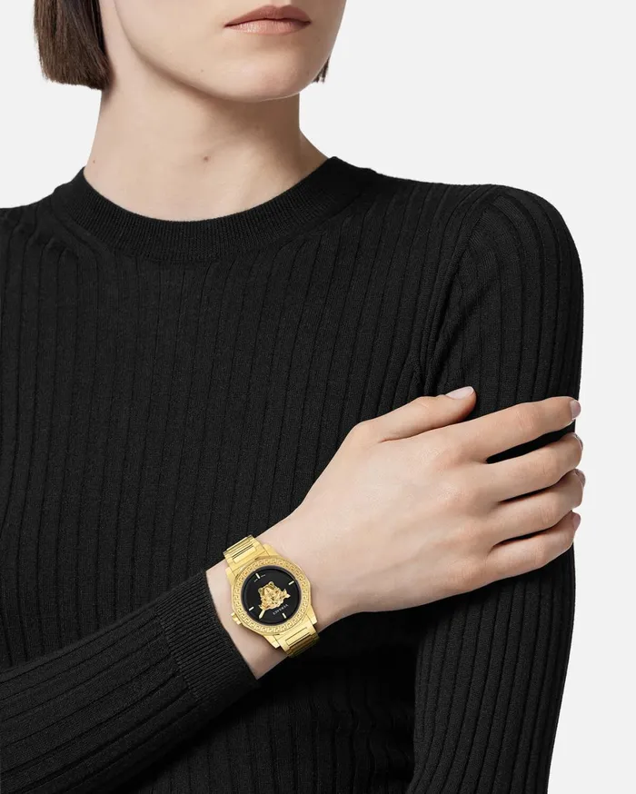 Watches Women Versace Medusa Deco Watch Gold