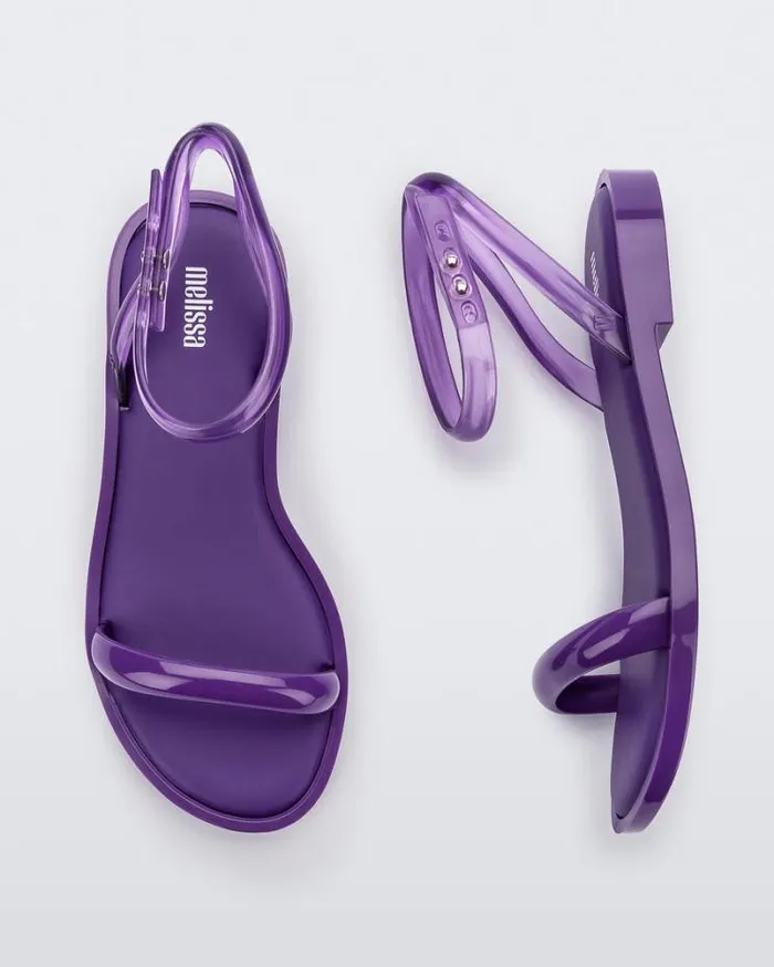 Wave Sandal Purple Women Melissa Sandals