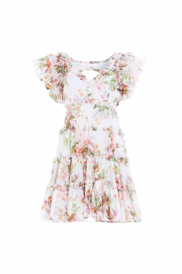 WeddingWomen Needle and Thread Paradise Garden Cotton Backless Micro Mini Dress Multi WeddingWomen Needle and Thread Paradise Garden Cotton Backless Micro Mini Dress Multi