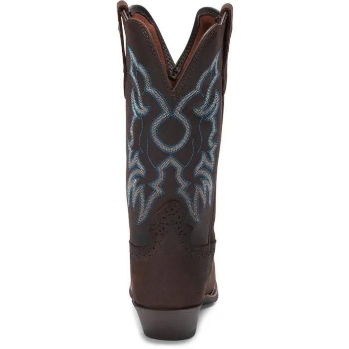 Western Women Justin Boots Brandy Dark Brown 040brown041