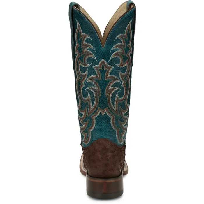 Western Women Justin Boots Cowgal 13034 PullOn Western Boot Wild Cigar 040brown041
