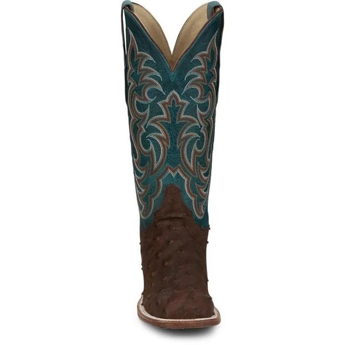 Western Women Justin Boots Cowgal 13034 PullOn Western Boot Wild Cigar 040brown041
