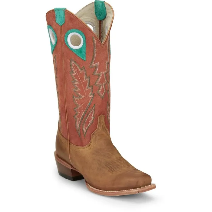 Western Women Justin Boots Lorena 13 WomenS Western Boot Sunflower Tan 040tan041