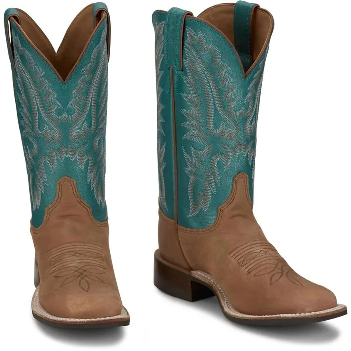 Western Women Justin Boots Shay 11034 Western Boot Tan 040brown041