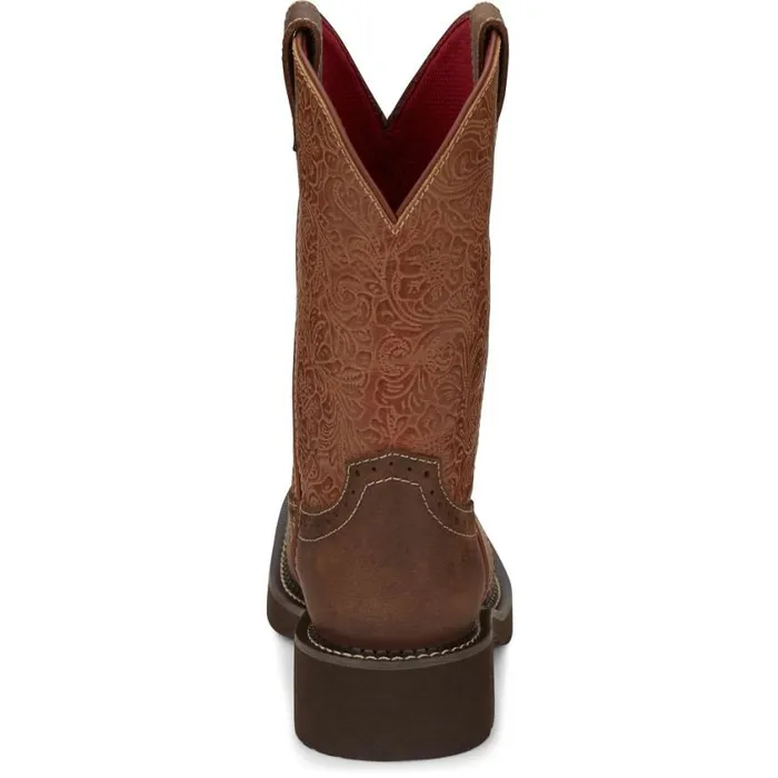 Western Women Justin Boots Starlina 11034 Western Boot Tan
