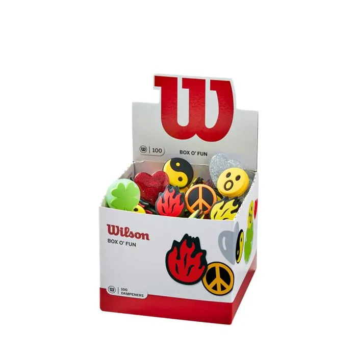 Wilson Accessories Sports Box O Fun Emoji Dampener 8211 100 Pack
