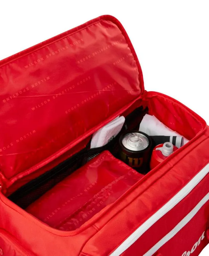 Wilson Bags Sports Super Tour Red Small Duffle Wilson Bags Sports Super Tour Red Small Duffle