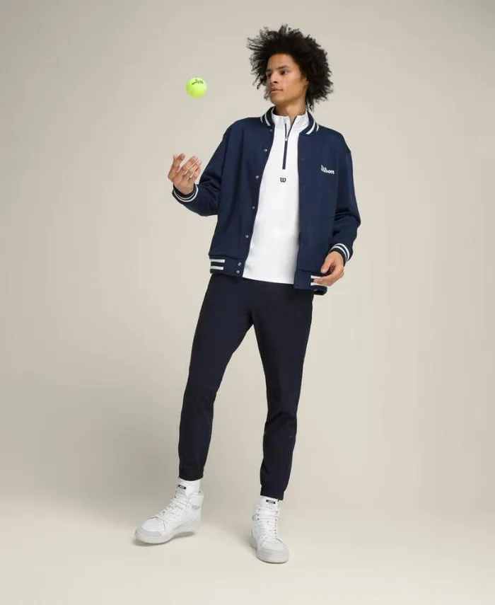 Wilson Outerwear Men Elevate Performance HalfZip 8211 Bright White