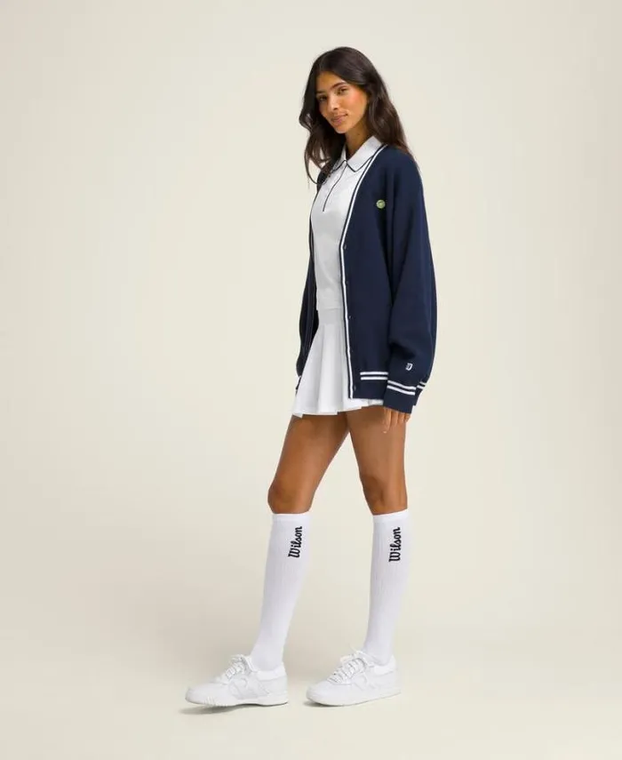 Wilson Outerwear Women Throwback Cardigan 8211 Classic Navy Wilson Outerwear Women Throwback Cardigan 8211 Classic Navy