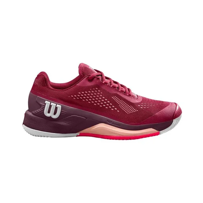 Wilson Shoes Sports Women039s Rush Pro 40 Tennis Shoe 8211 Red
