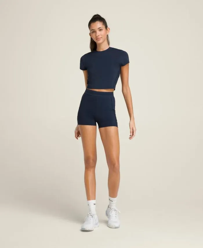 Wilson Shorts Women Carry All Tennis Short 8211 Navy