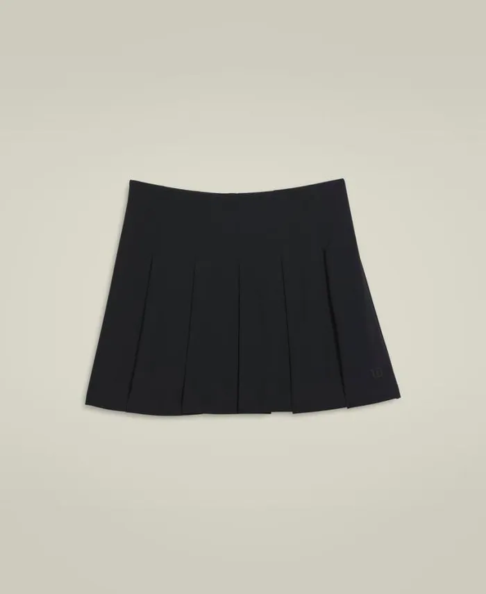 Wilson Skirts Women Classic Pleated Mini Skirt 8211 Black