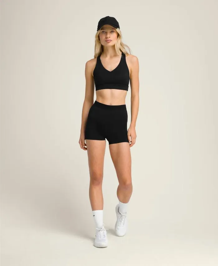 Wilson Tanks Women OnPoint Cross Back Bra 8211 Black Wilson Tanks Women OnPoint Cross Back Bra 8211 Black