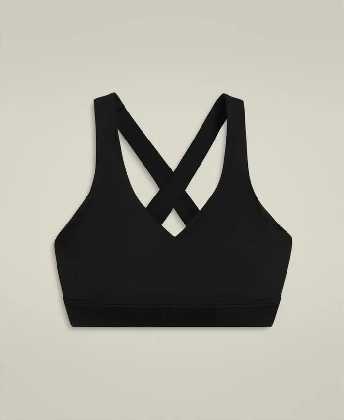 Wilson Tanks Women OnPoint Cross Back Bra 8211 Black Wilson Tanks Women OnPoint Cross Back Bra 8211 Black