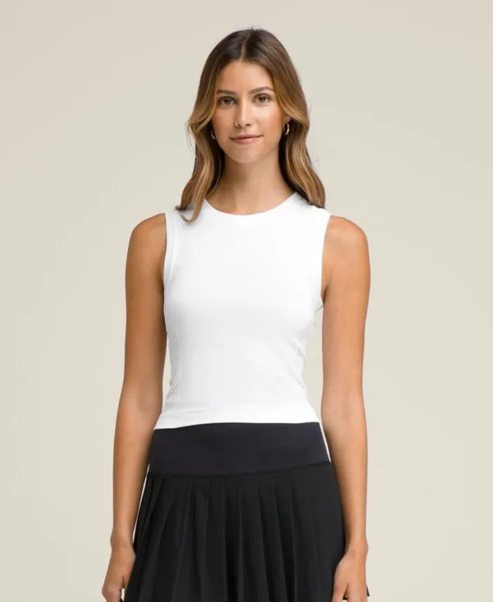 Wilson Tanks Women Pro Seamless Tank 8211 Bright White