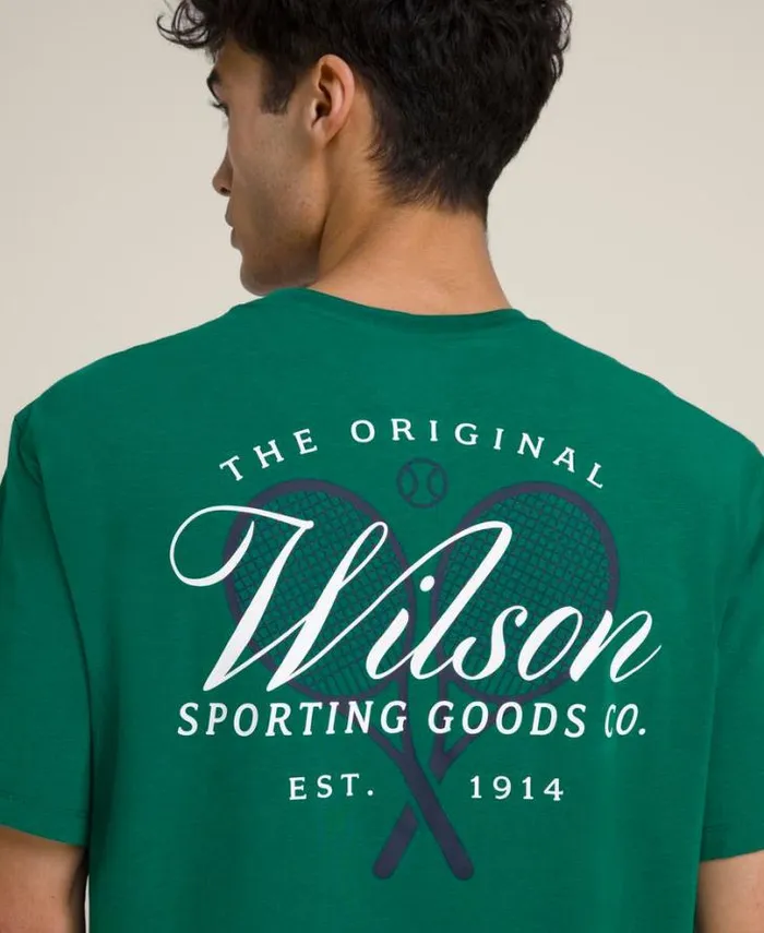 Wilson Tees Men Easy Street Tee 8211 Club Green