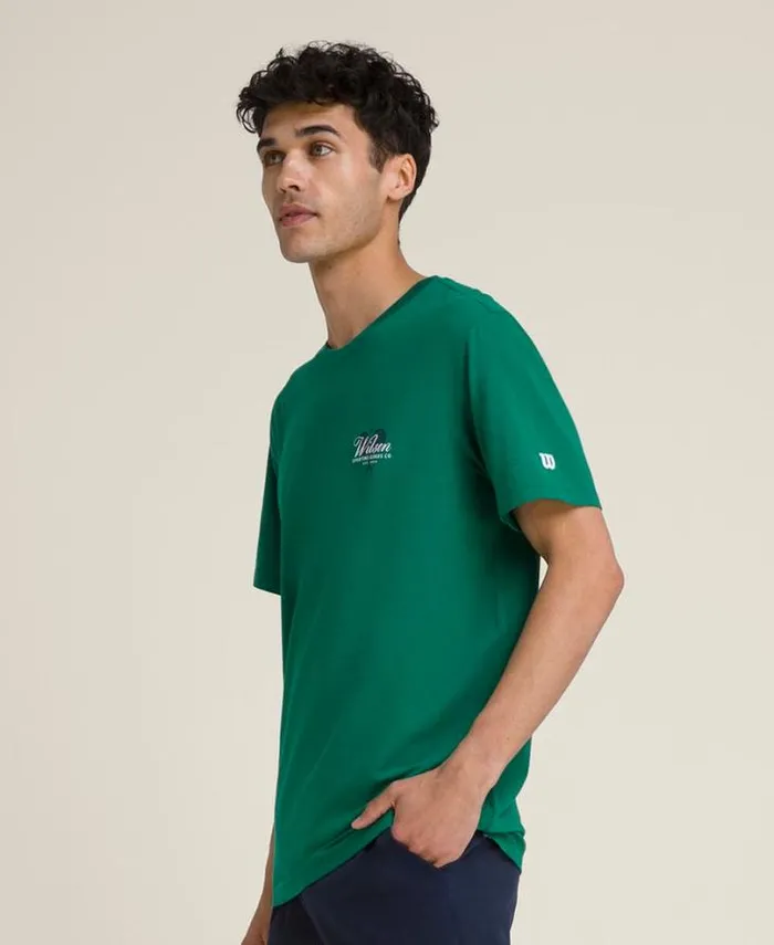 Wilson Tees Men Easy Street Tee 8211 Club Green