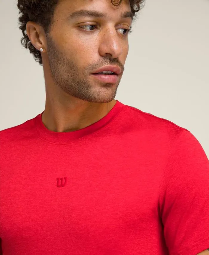 Wilson Tees Men Everyday Performance Tee 8211 Red Wilson Tees Men Everyday Performance Tee 8211 Red