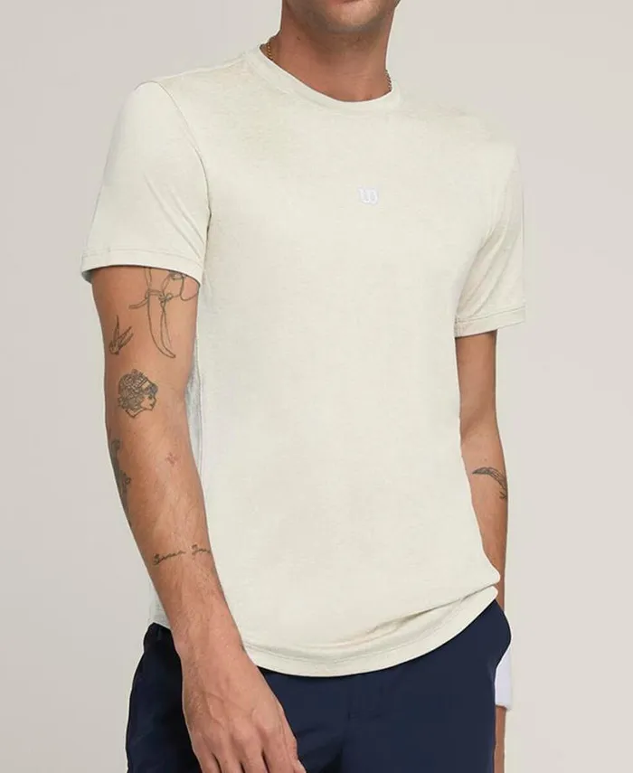 Wilson Tees Men Everyday Performance Tee 8211 Sandrift
