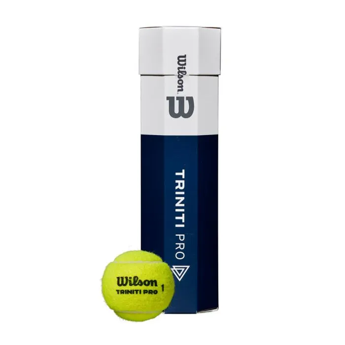 Wilson Tennis Balls Sports Triniti Pro Tennis 4Ball 18 Sleeve Case
