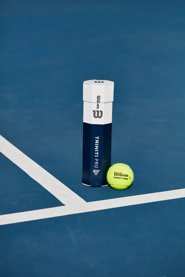 Wilson Tennis Balls Sports Triniti Pro Tennis 4Ball 18 Sleeve Case
