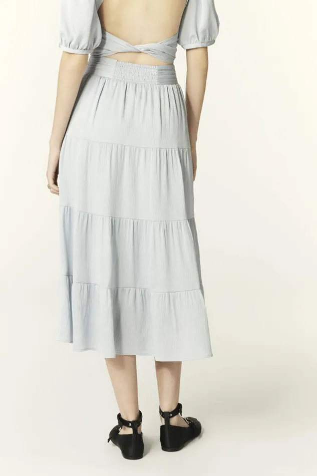 WindyGathered Midi Skirt Clothing Baandsh Skirts and Shorts