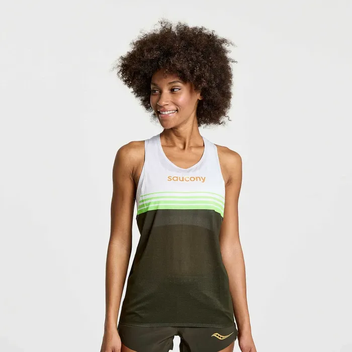 Women8217s Elite Singlet Umbra Women Tops Saucony