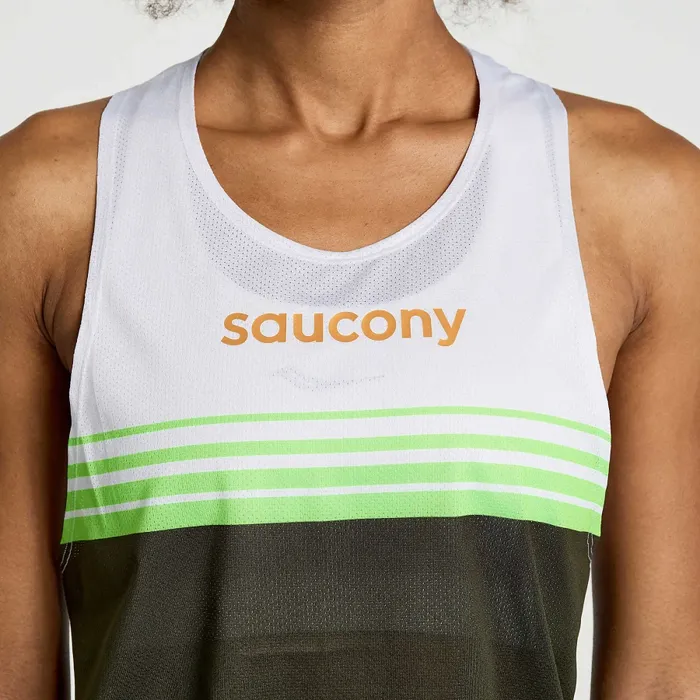 Women8217s Elite Singlet Umbra Women Tops Saucony