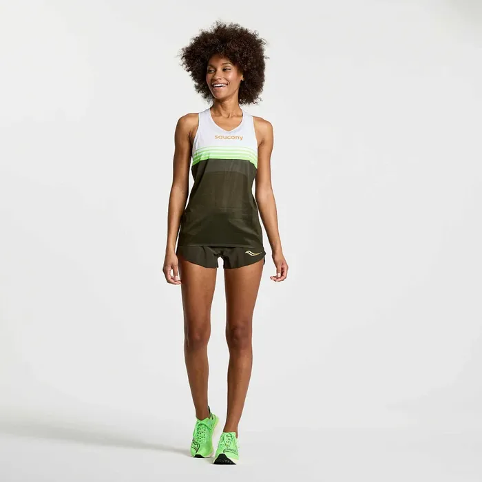 Women8217s Elite Singlet Umbra Women Tops Saucony