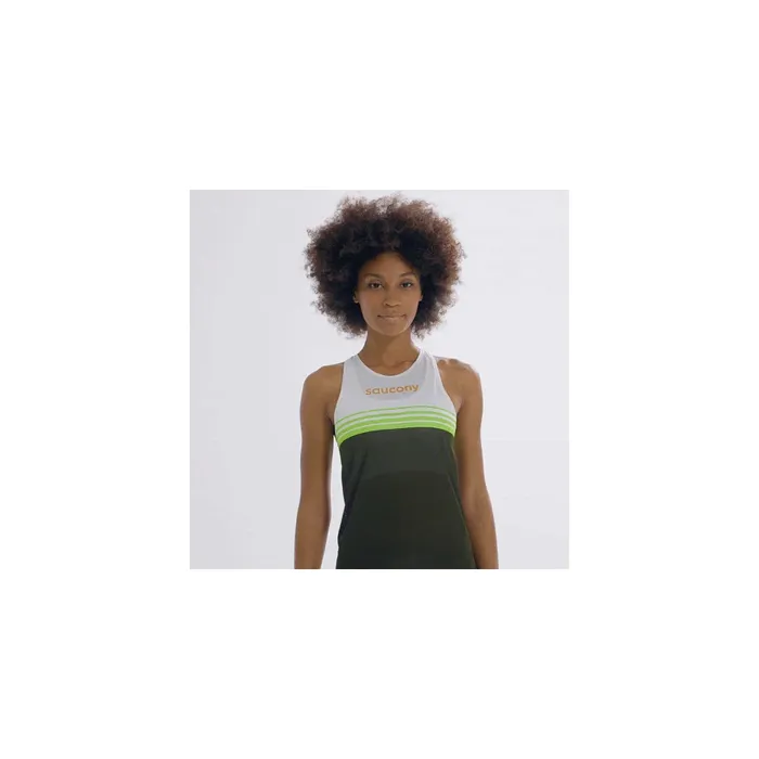 Women8217s Elite Singlet Umbra Women Tops Saucony