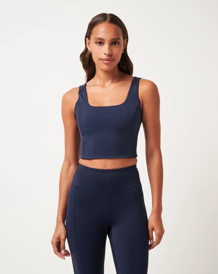 Women Active Tops TravisMathew JETSET MINDSET 20 TANK Navy Blazer