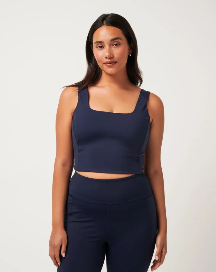 Women Active Tops TravisMathew JETSET MINDSET 20 TANK Navy Blazer