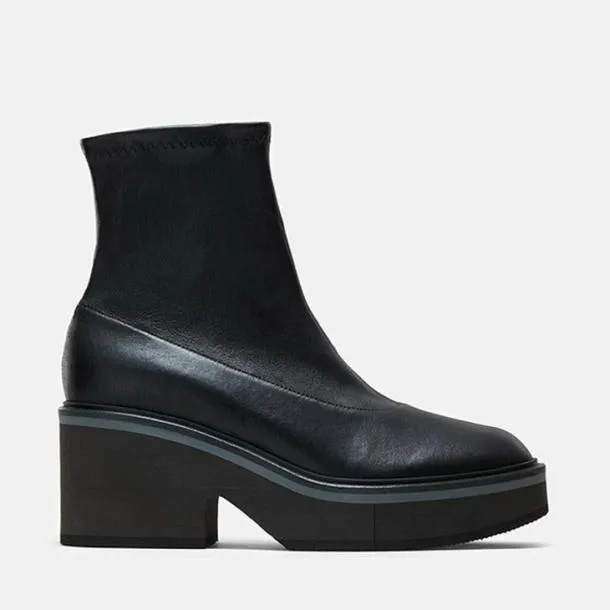 Women ALBANE Stretch Black Clergerie Ankle Boots