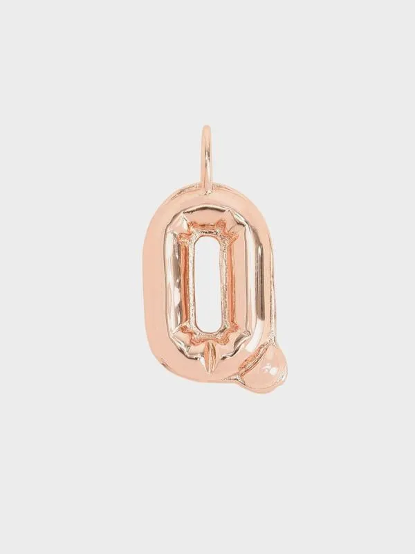 Women Alphabet 039Q039 Charm 8211 Rose Gold CHARLES and KEITH Charms
