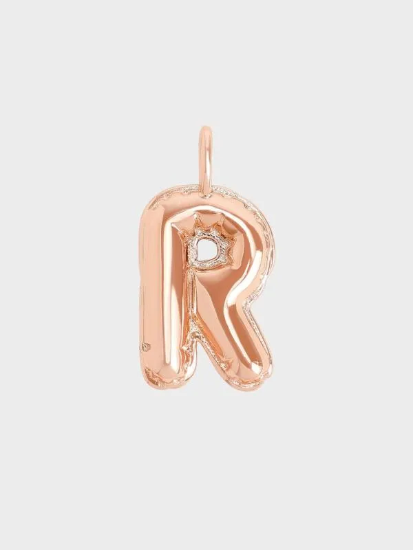 Women Alphabet 039R039 Charm 8211 Rose Gold CHARLES and KEITH Charms