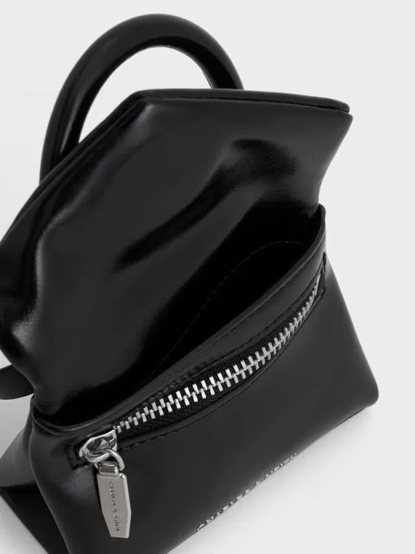 Women Andromeda Micro Bag Charm 8211 Noir CHARLES and KEITH Mini Bags