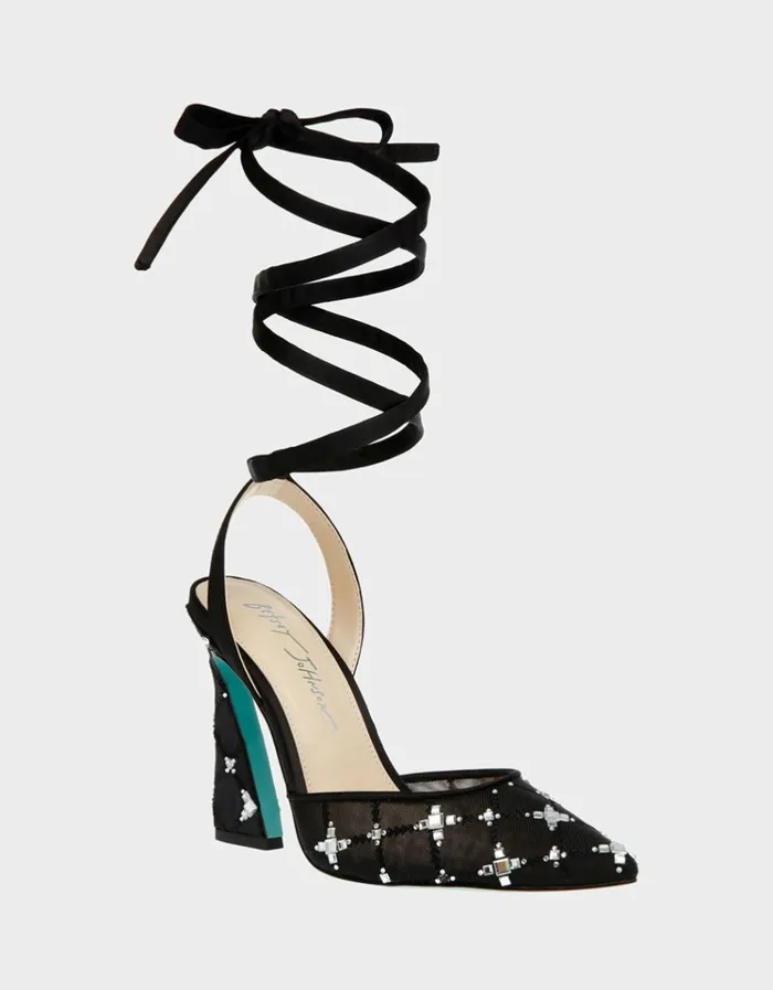 Women ANGEL BLACK Black Betsey Johnson